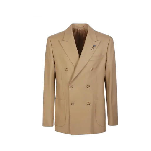 Double-Breasted Wool Jacket