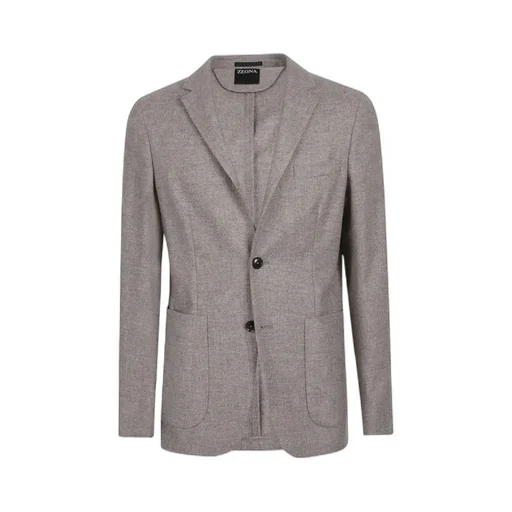 Two-Button Wool Blazer