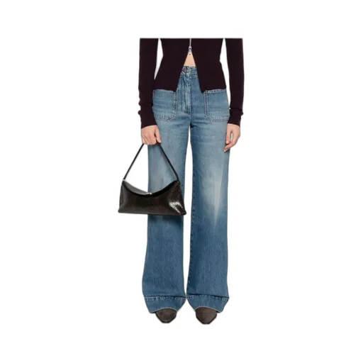 Victoria Beckham Alina Wide-Leg Jeans