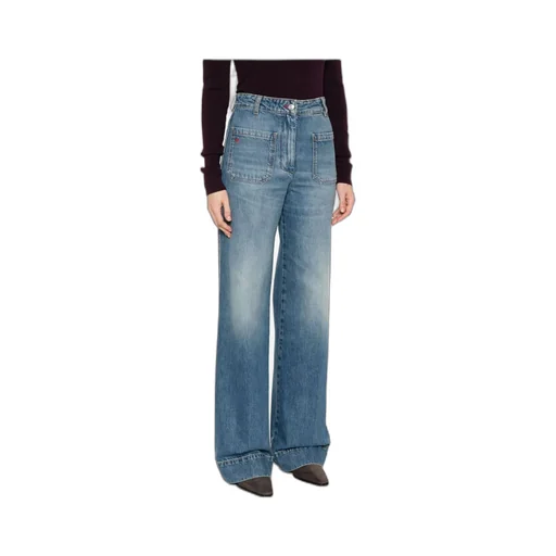 Victoria Beckham Alina Wide-Leg Jeans