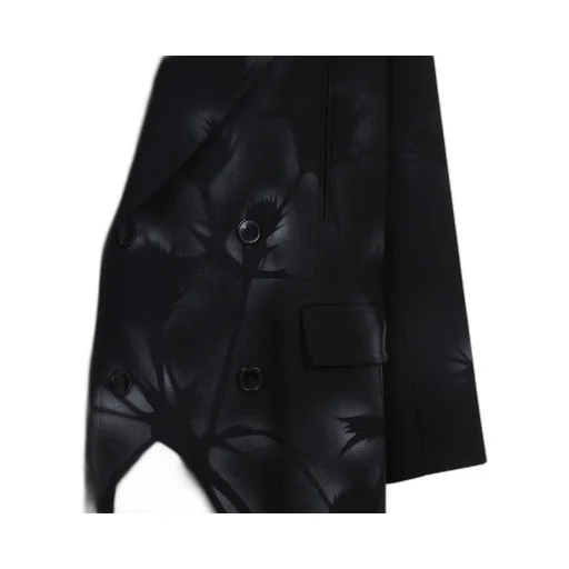 Dries Van Noten Double-Breasted Tailored Coat