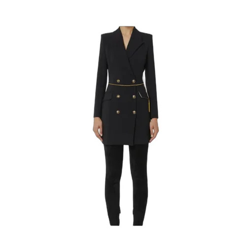 Elisabetta Franchi Chain Lightweight Crpe Dress