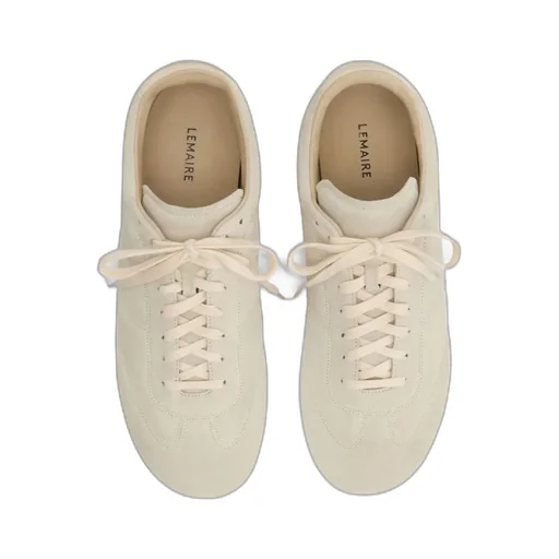 Quilted Suede Low-Tops