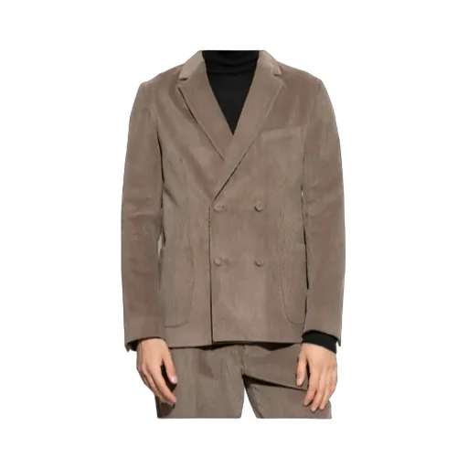 Leon Double-Breasted Corduroy Blazer