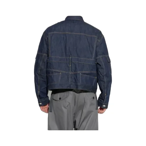 Dsquared2 Logo Embroidered Denim Jacket