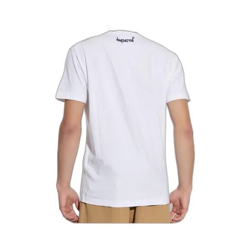 Dsquared2 Mr. Catenacci Printed Crewneck T-Shirt