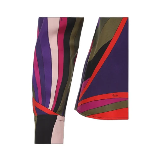 Pucci Printed Silk Twill Shirt