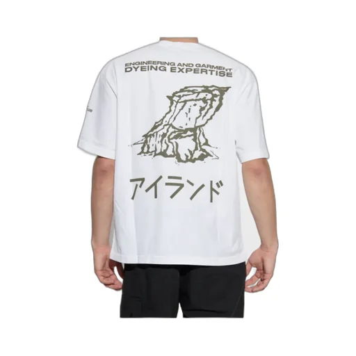 Stone Island Graphic Printed Crewneck T-Shirt