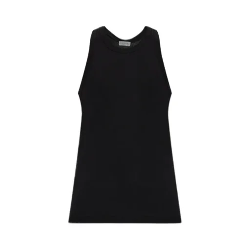 Yohji Yamamoto Round Neck Sleeveless Top