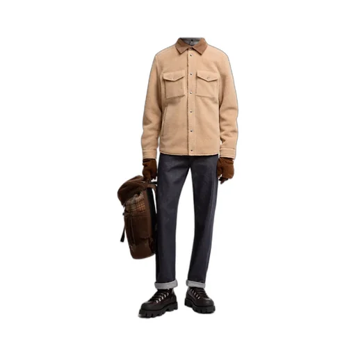 Moncler Button-Up Long Sleeved Overshirt