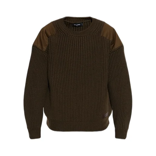 Dsquared2 Logo Patch Knitted Jumper