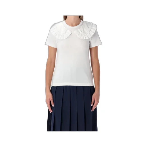 Comme Des GarÇOns Girl Ruffled Crewneck T-Shirt