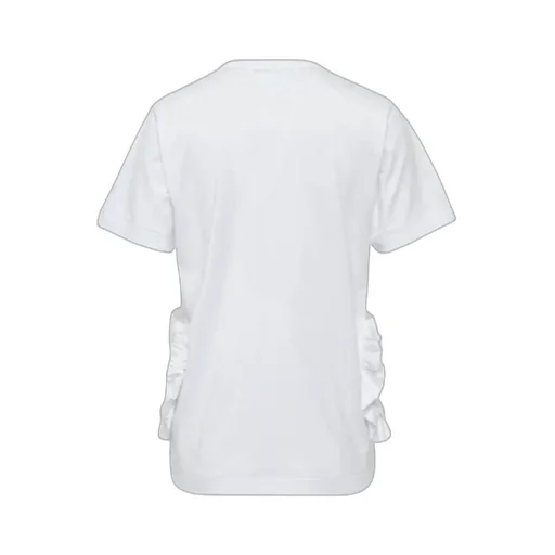 Comme Des GarÇOns Girl Ruffle Pocket Crewneck T-Shirt