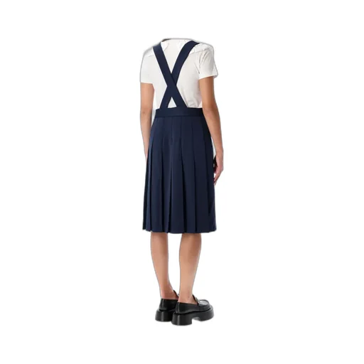 Comme Des GarÇOns Girl Midi Suspender Skirt