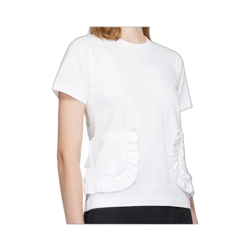 Comme Des GarÇOns Girl Ruffle Pocket Crewneck T-Shirt