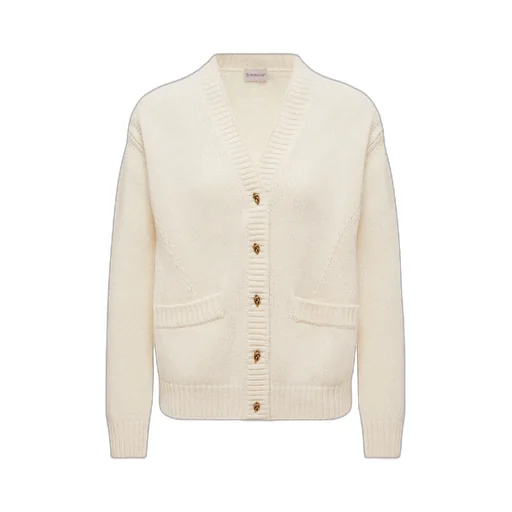 Moncler V-Neck Button-Up Cardigan