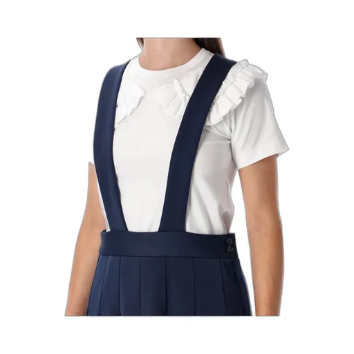 Comme Des GarÇOns Girl Midi Suspender Skirt