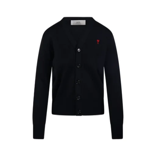 Ami V-Neck Buttoned Cardigan