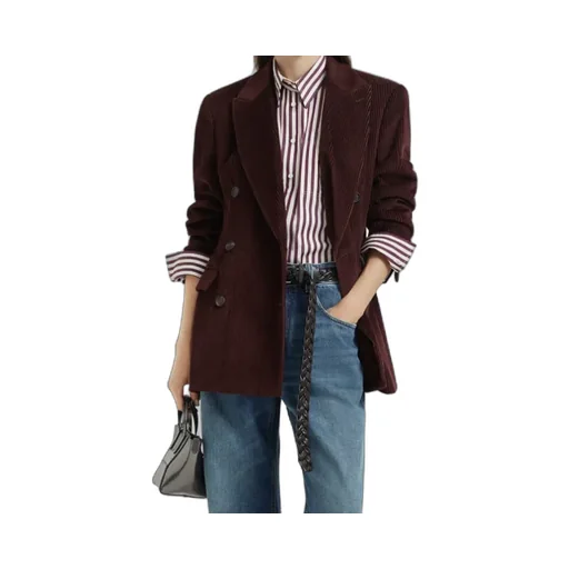 Double-Breasted Blazer