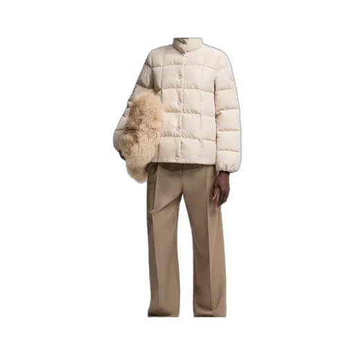 Moncler Cochevinne Square-Quilted Short Down Jacket