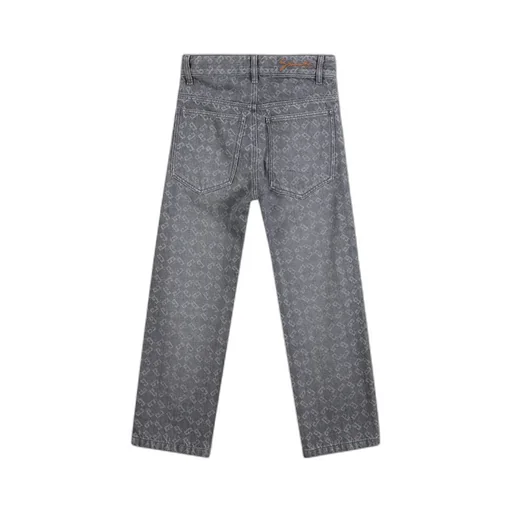 Givenchy Kids 4G-Print Mid-Rise Jeans