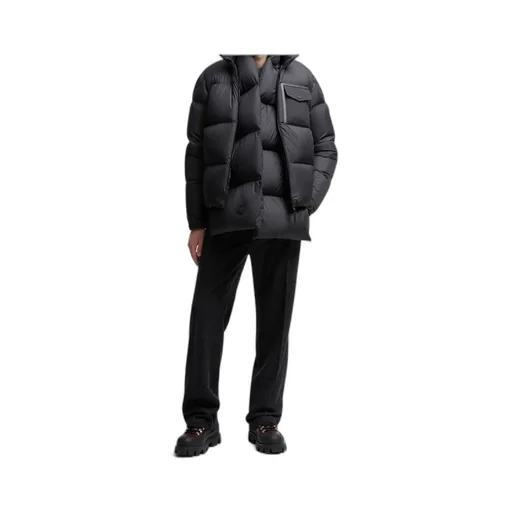 Moncler Chinon Square-Quilted Short Puffer Jacket