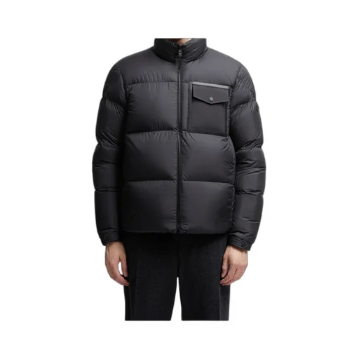 Moncler Chinon Square-Quilted Short Puffer Jacket