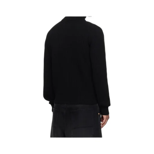 Ribbed Zip-Up Cardigan