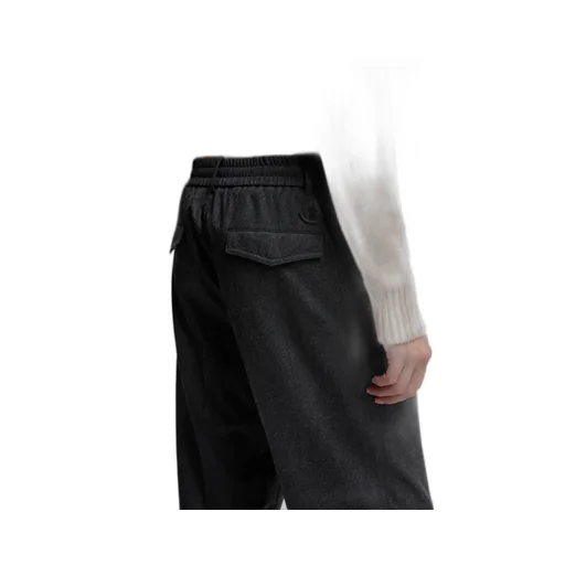 Moncler Flannel Tailored Trousers
