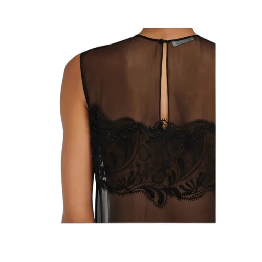 Shift Dress With Inlay Details