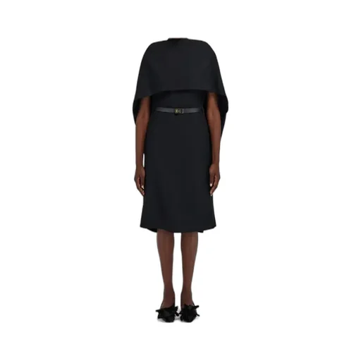 Ferragamo Belted Midi Dress