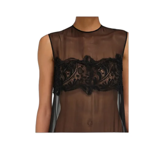 Shift Dress With Inlay Details