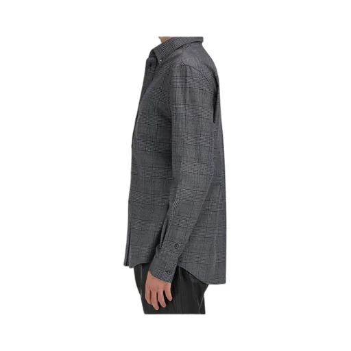 Ferragamo Embroidered Checked Oxford Shirt