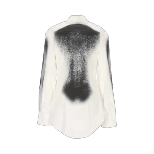 Jean Paul Gaultier Buttoned Graphic Long Sleeved Shirt