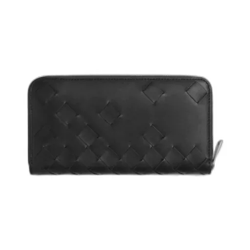 Intrecciato Zip Around Wallet