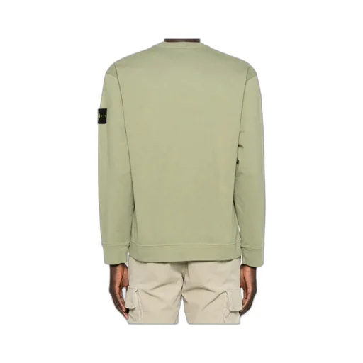 Stone Island Logo Patch Crewneck Sweatshirt