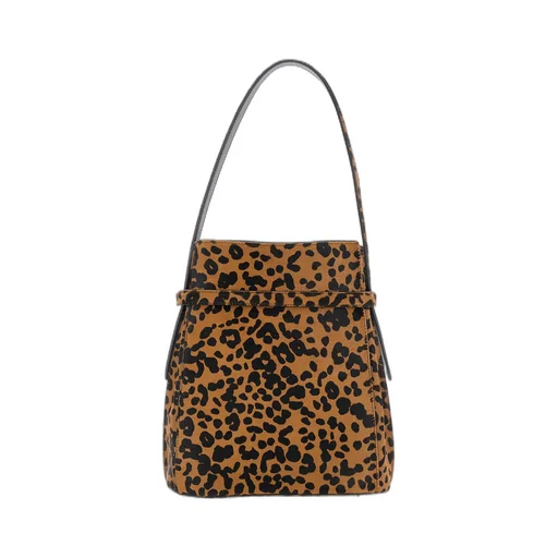 TotÊMe Leopard Printed Open Top Shoulder Bag