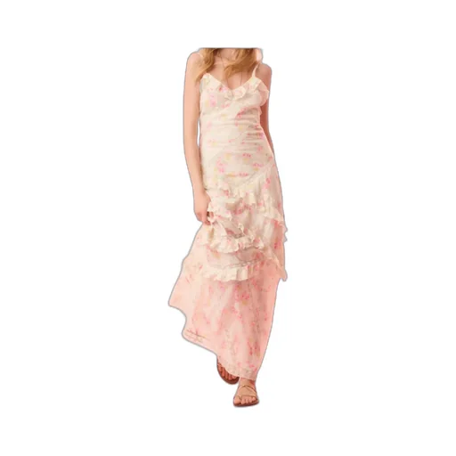 Loveshackfancy Nocelle Ruffled Maxi Dress