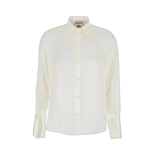Semi Couture Classic Collar Silk Shirt