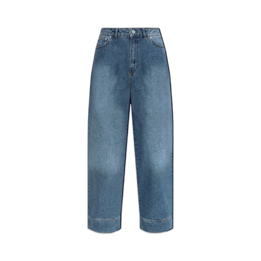 Naoko Cuffed Wide-Leg Jeans