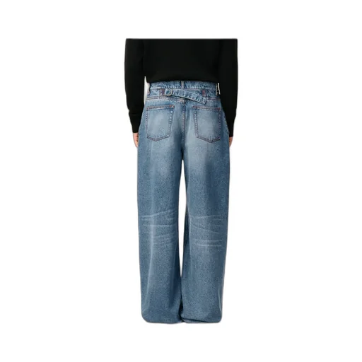 Ami Paris Wide Leg Jeans