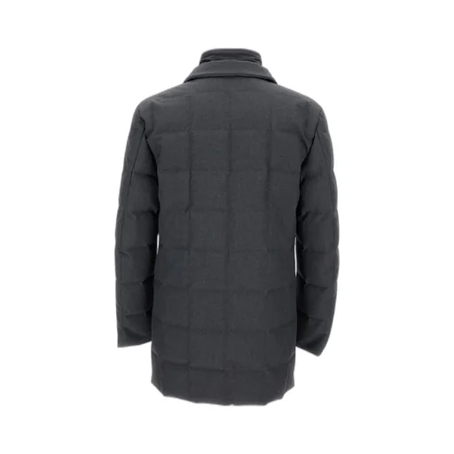 Fay Quilted Button-Up Jacket