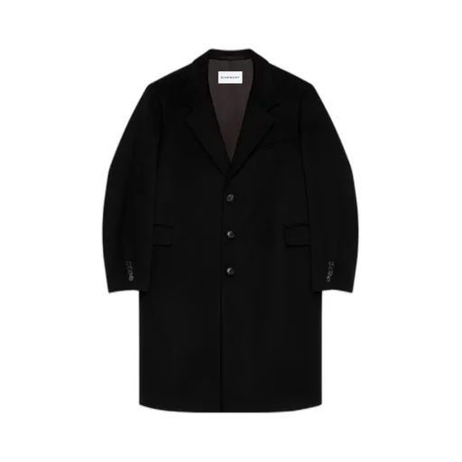 Coat In Wool And Cashmere