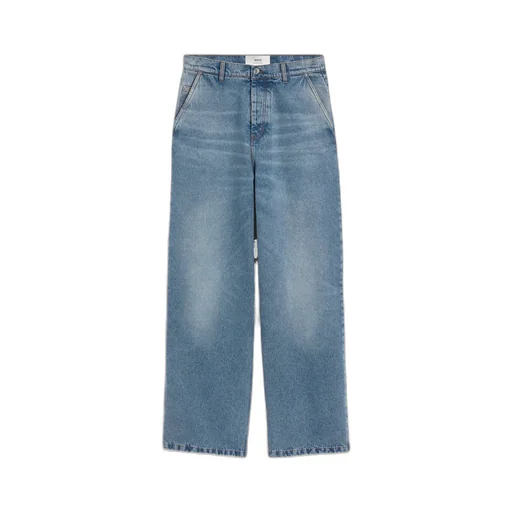 Ami Paris Wide Leg Jeans