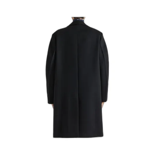 Coat In Wool And Cashmere