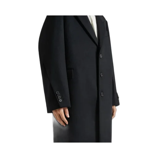 Coat In Wool And Cashmere