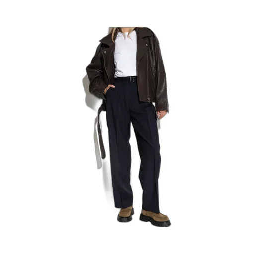 Pleated-Front Trousers
