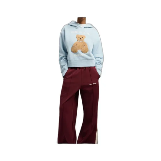 Palm Angels Teddy Bear Motif Hoodie
