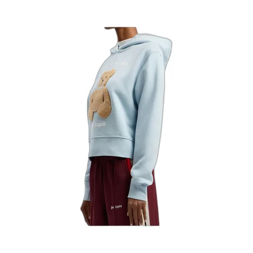 Palm Angels Teddy Bear Motif Hoodie