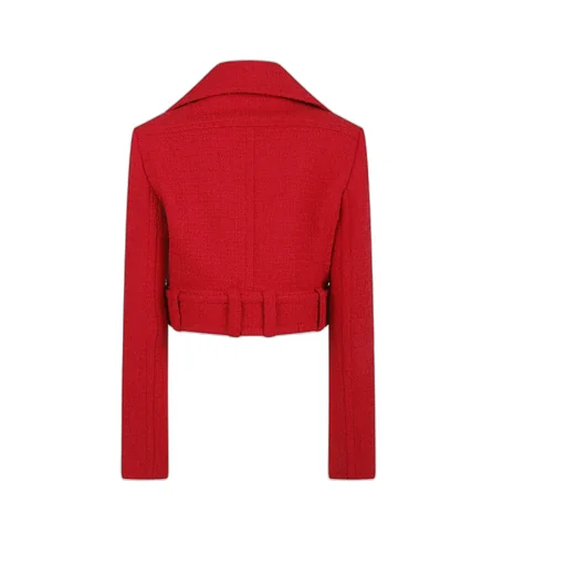 Patou Cropped Buttoned Jacket